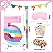 PCFING 20 Inch Number 5 Piata Candy Color with 30 Inch Piata Stick Blindfold Confetti for Boys Girls Adults Birthday Party Decorations Anniversary Celebration Fiesta - Image 4