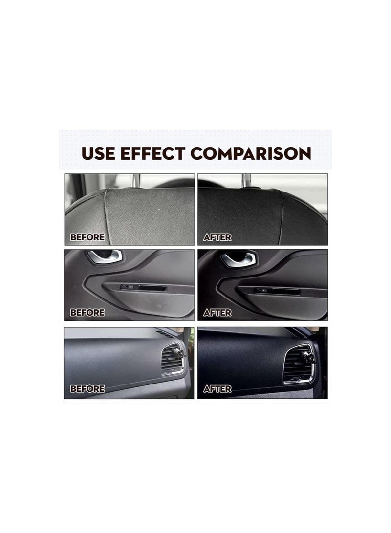 Beauenty Cristal Coating Para Plástico Del Carro, Plastic Parts Crystal Coating, Plastics Refurbishment Coating Car Interior Refurbishment Agent, Long Lasting Car Plastic Parts Care Agent (2pcs) - Image 2