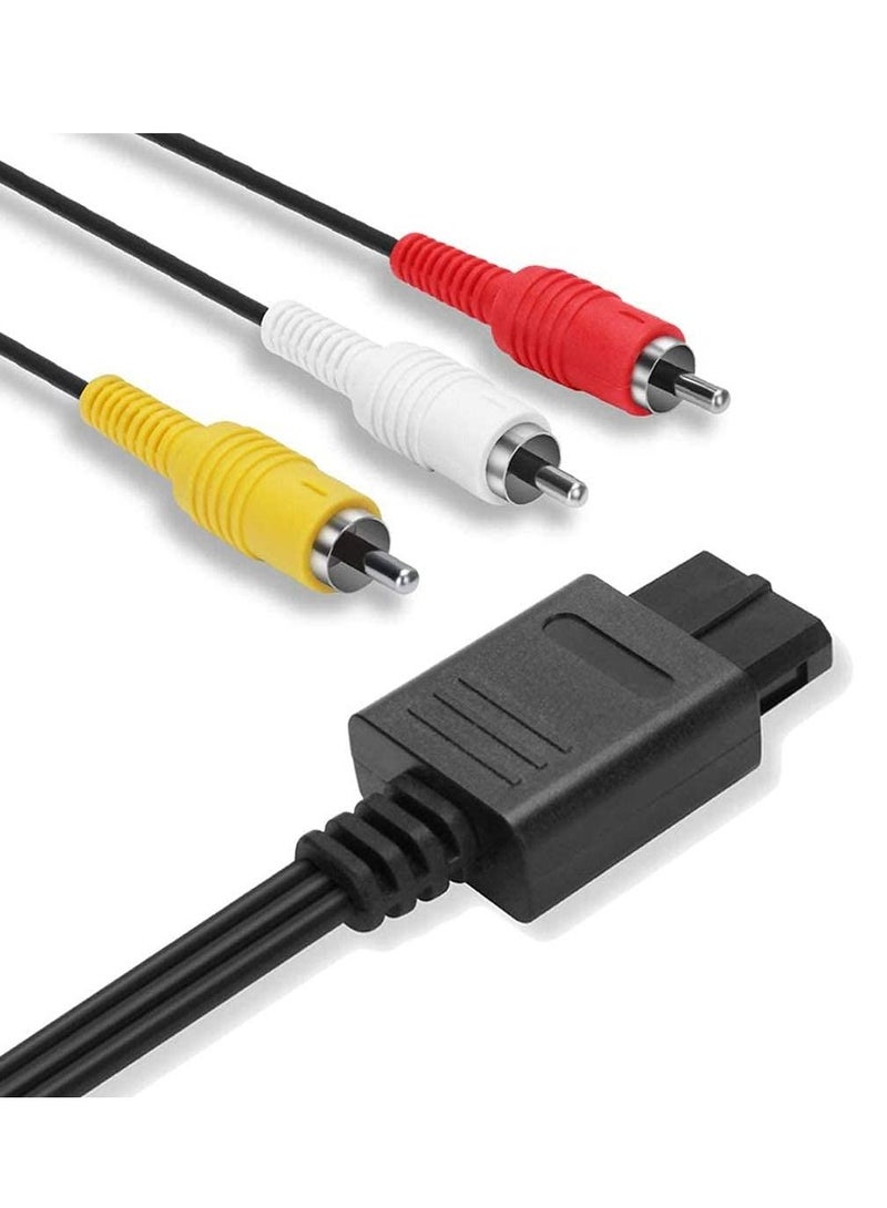 Composite AV Cable for Nintendo 64/Gamecube GC (1.8M)  - Image 1
