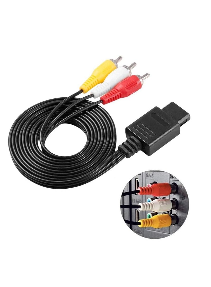 Composite AV Cable for Nintendo 64/Gamecube GC (1.8M)  - Image 2