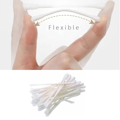 Safe-O-Kid® Cotton Ear Buds for Baby – 200 Sticks (400 Buds), Soft & Gentle, Hypoallergenic, Safe for Newborns & Infants. - Image 5