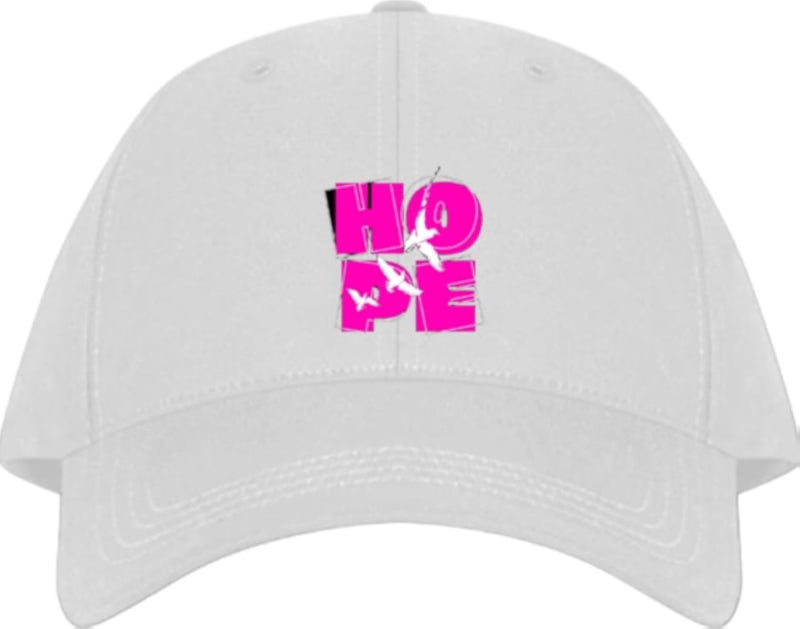 HOPE Planets unisex baseball cap White
