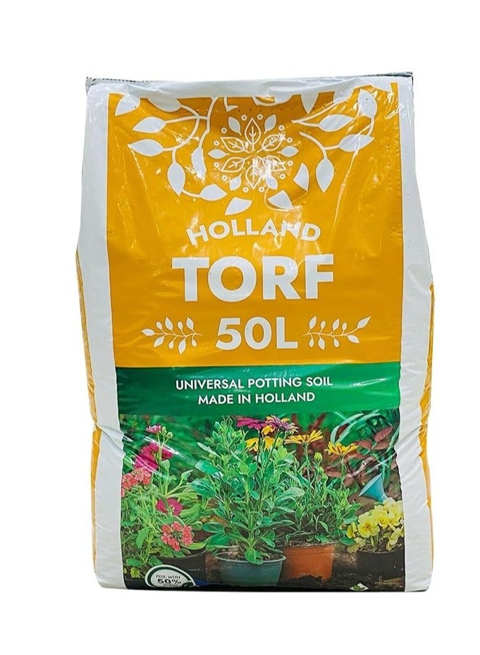 UNIVERSAL Torf Universal Organic Potting Soil With Micro Nutirients For Indoor And Outdoor Plants 50ltr - Image 3