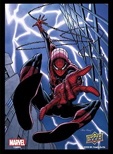 Upper Deck Marvel Card Sleeves SpiderMan Multicolor - Image 1