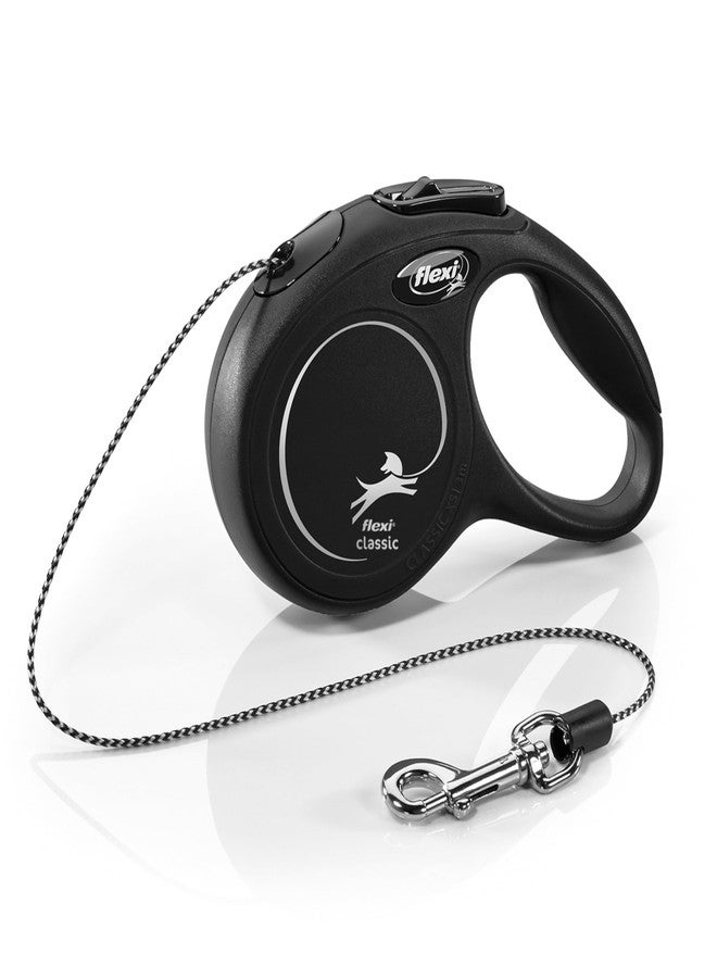 FLEXI New Classic Cord Retractable Cat Leash - X-Small - 10 ft., Black | Tangle-Free Pet Walking Leash with One-Handed Brake, Pause, Lock | German Quality Product - Image 2