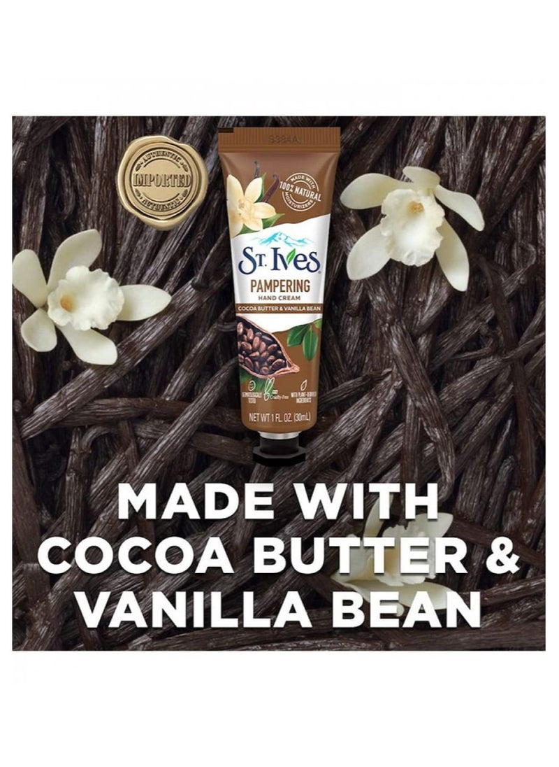 St. lves - St. Ives Cocoa Butter & Vanilla Bean Hand Cream 30ml - Image 1