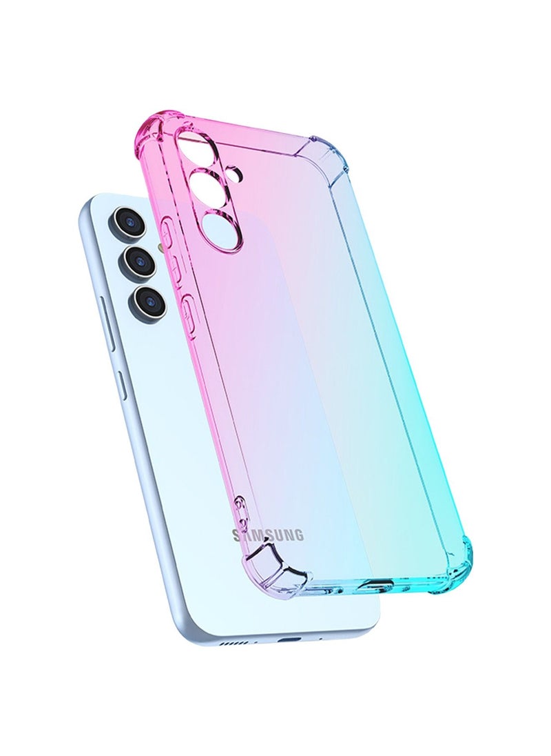 Generic - Samsung A34 5G Case Cover, Samsung A34 5G Flexible TPU Soft Edge Protector,Soft Silicone Shockproof Anti-Scratch Protective Bumper Transparent Case Corner for Samsung A34 5G - Image 1