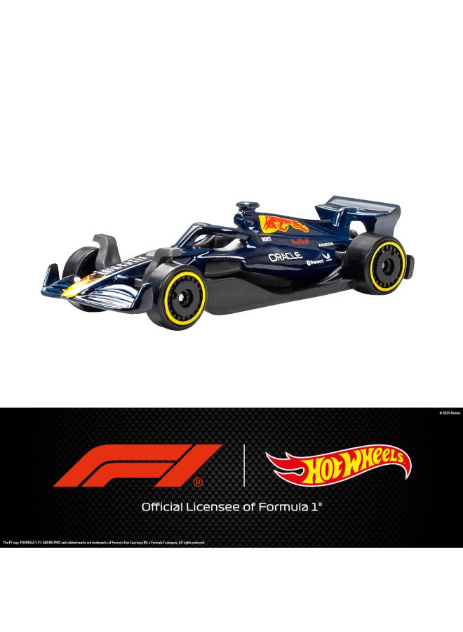 Hot Wheels 1:64 Scale 5-Pack Formula 1  Die-Cast Toy Cars, Set of 5 Officially Licensed, Collectible F1  Race Cars for Play or Display​​ - Image 4
