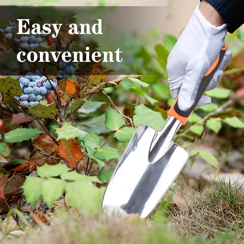 Cuayaes Garden Trowel Small Garden Spade, Aluminum Alloy Hand Shovel for Gardening, Garden Tool Gardening Gifts for Women Men Planting, Transplanting, Weeding, Digging ﻿ - Image 3