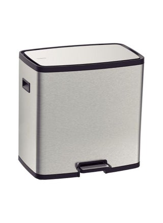 Since 1911,Made in Brazil- Octos 15+15Liter Stainless Steel Pedal Trash Bin with a Scotch Brite Finish and Removable Internal Bucket - pzsku/Z2918E87105D1522A22B3Z/45/_/1672320541/1fbdb569-a800-4742-b041-121109144121