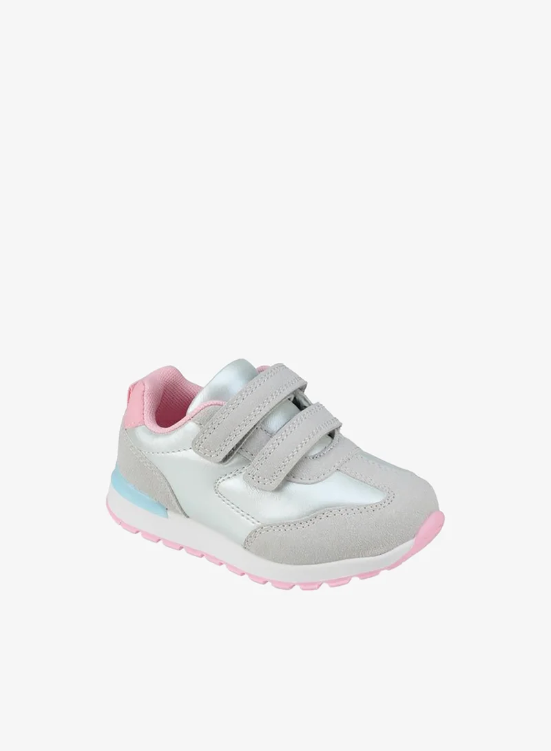فلورا بيلا من شو إكسبرس Girls Hook & Loop Ankle School Sneakers
