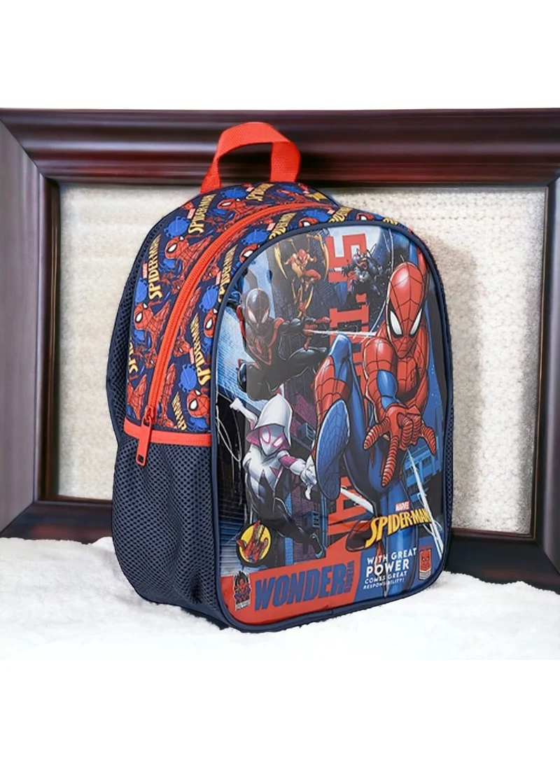 SPIDERMAN Kindergarten Bag Hawk Jr Wonder, Lunch Bag and Pencil Box