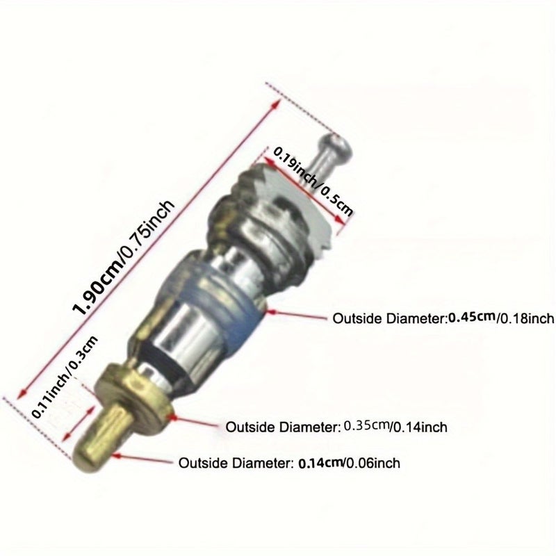 20 High Quality Air Conditioning Valve Cores Silvery For R22 R12 And R410 Systems Cars And Homes - Image 4
