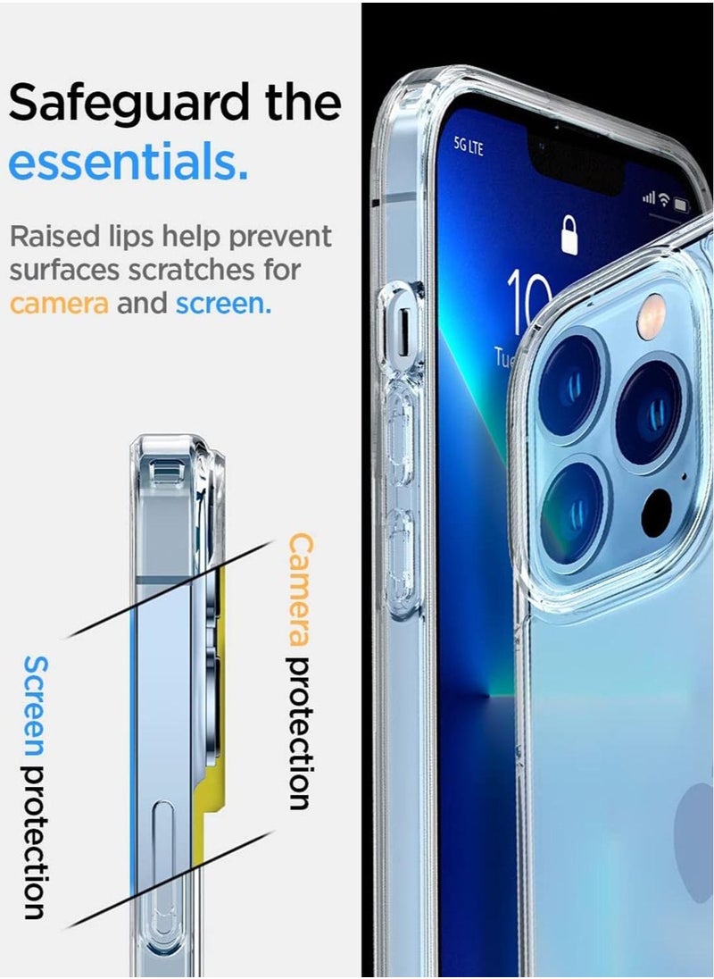 Spigen Ultra Hybrid S Case Cover for iPhone 13 Pro - Crystal Clear  - Image 3