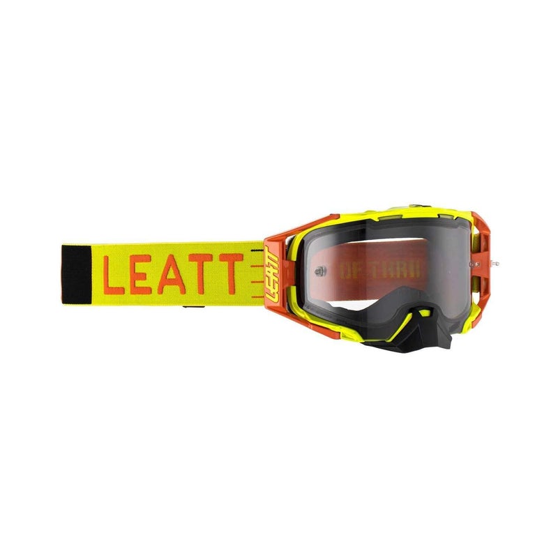 Leatt Goggle Velocity 65 Adult Yellow with Light Grey Lens