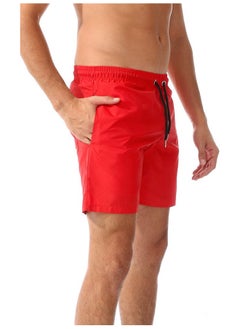 WHITE RABBIT Plain swim shorts  - Image 4