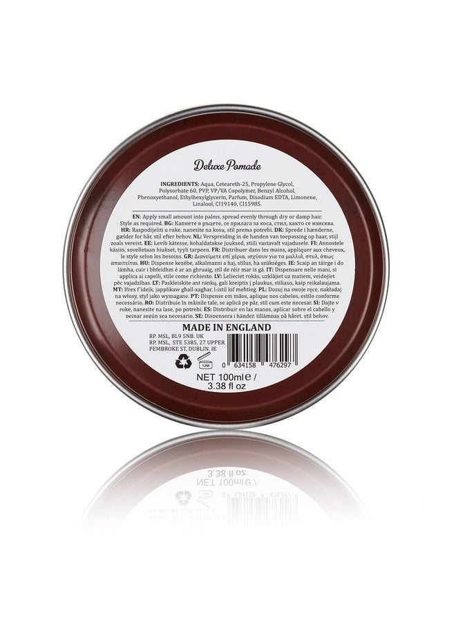 Dapper Dan - Deluxe Pomade Medium Hold Medium Shine Hair Pomade For Men Versatile And Flexible Water Based Pomade For A Professional Look 2 X 100Ml - Image 1