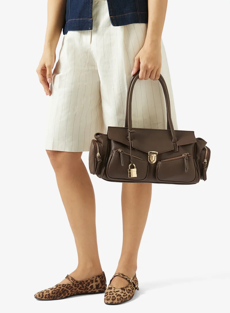 Casual Multi-Pocket Shoulder Bag