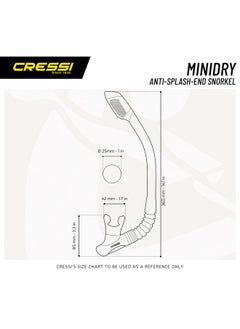 Cressi Mini Dry Clear/Blue  - Image 3