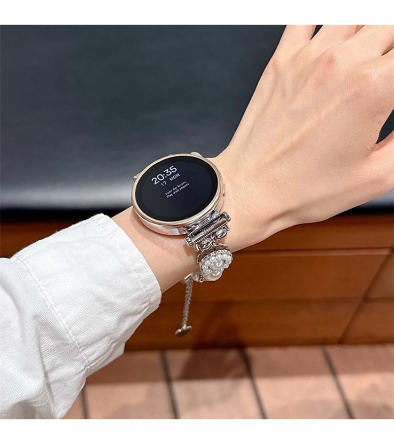 Mixed Colors 20mm Metal Chain Band Suitable For Smartwatch 22Mm 20Mm 18Mm Strap Replacement - Image 4