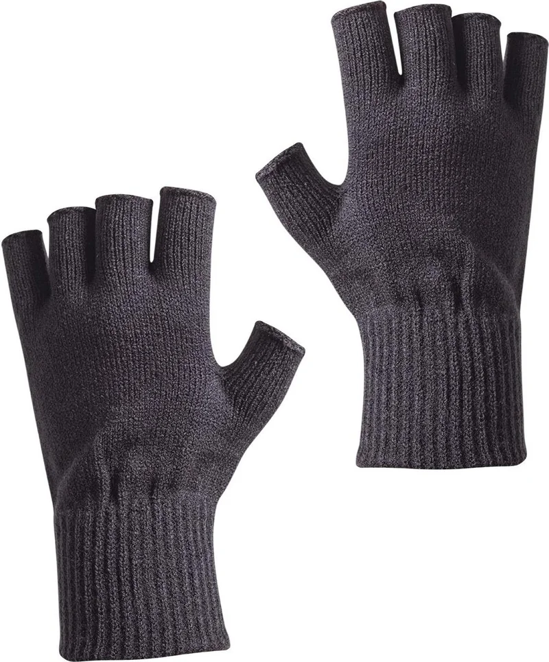 اويل كومباني Il Company Soft Cut Finger Black Gloves Unisex