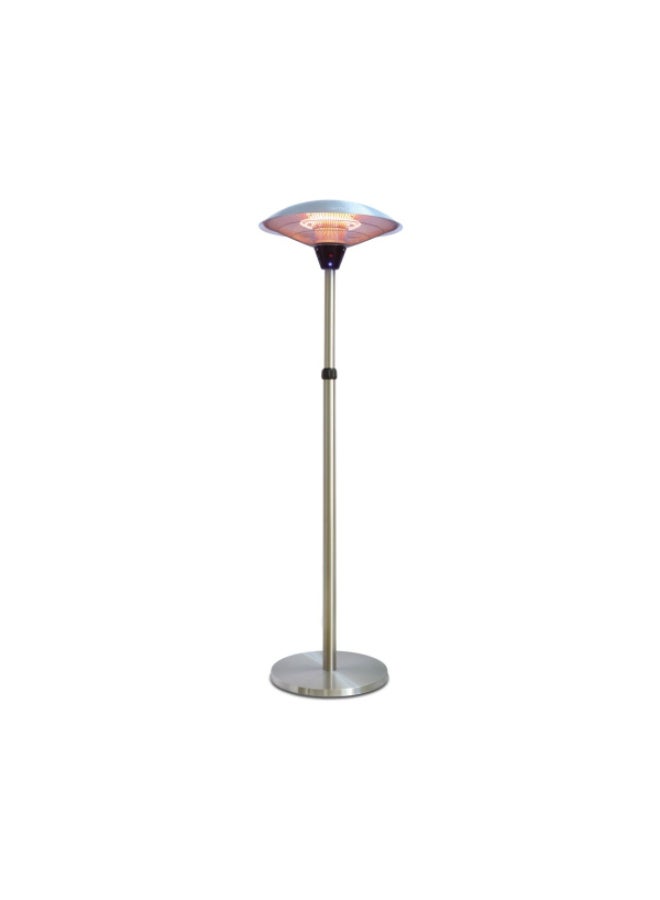 Hotspot 2100W 220V Durable Aluminum Patio Heater with Remote Control Silver 205 x 58.5 x 46 cm ZHQ1821SH-ADC-RM - Image 2