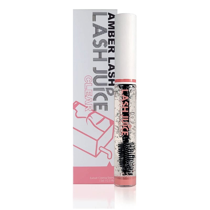 Amber Lash Lash Juice by Amber Lash, 3-in-1 Coating Essence and sealant for Eyelashes with Extensions and or Lift Perm, Protect and Nourish to Promote Healthy Eyelash 15ml / 0.51 fl oz (Clear) - Image 1