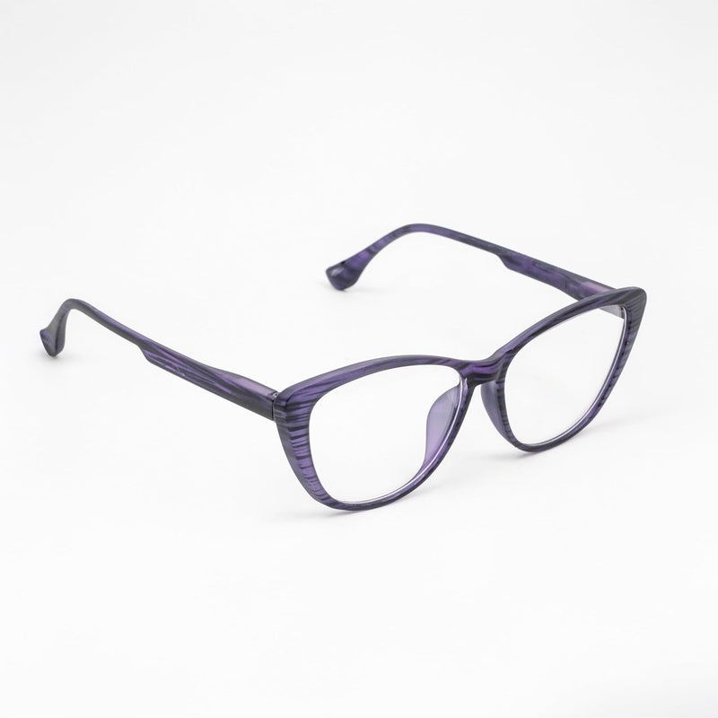Lens + Lensplus Bigcateye TR Full Rim Eyeglasses with Lightweight Unisex Eyewear for Men & Women | Stylish Computer & Daily Use Frame - Image 3