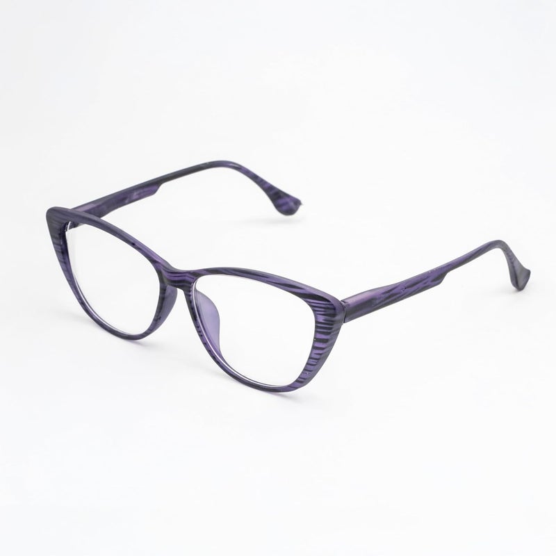Lens + Lensplus Bigcateye TR Full Rim Eyeglasses with Lightweight Unisex Eyewear for Men & Women | Stylish Computer & Daily Use Frame - Image 2