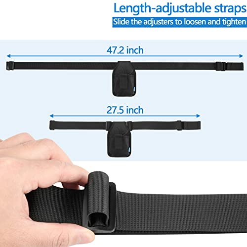 Xxerciz Mic Belt Microphone Belt with Adjustable Nylon Strap Microphone Transmitter Carrier Pouch Great For Fitness Instructors Theatre Speaker Teacher Pilates Teachers - Image 2
