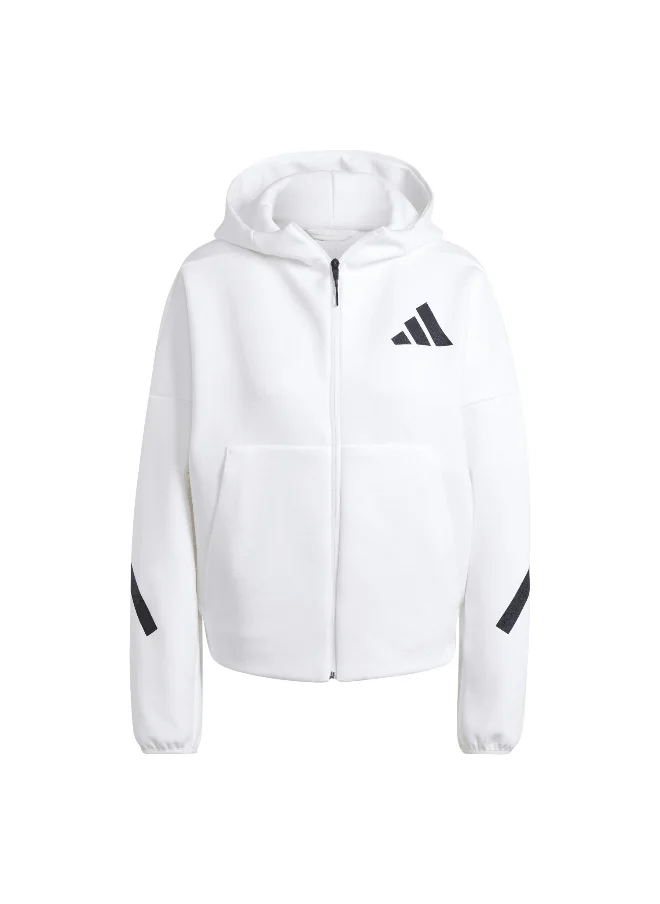اديداس adidas z.n.e. full zip women hooded track top