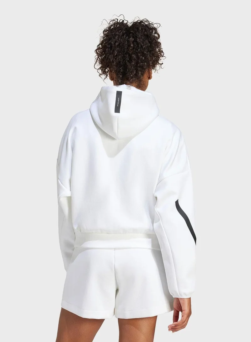 اديداس جاكيت بقبعة adidas Z.N.E. Full-Zip