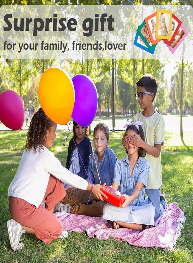 Raxwalker 4x6 Magnetic Picture Frames for Refrigerator, 12-Pack Magnet Photo Frame for Fridge Holds 3.5x5 2.5x3.5 Photos for Home Office School Lock Storage(Colorful) - Image 3