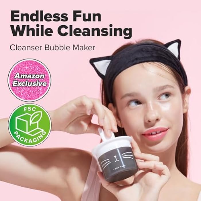 I DEW CARE صانع رغوة الفقاعات I DEW CARE - صانع رغوة الفقاعات كات-بوشينو | تنظيف الوجه، هدايا للنساء والفتيات - Image 2