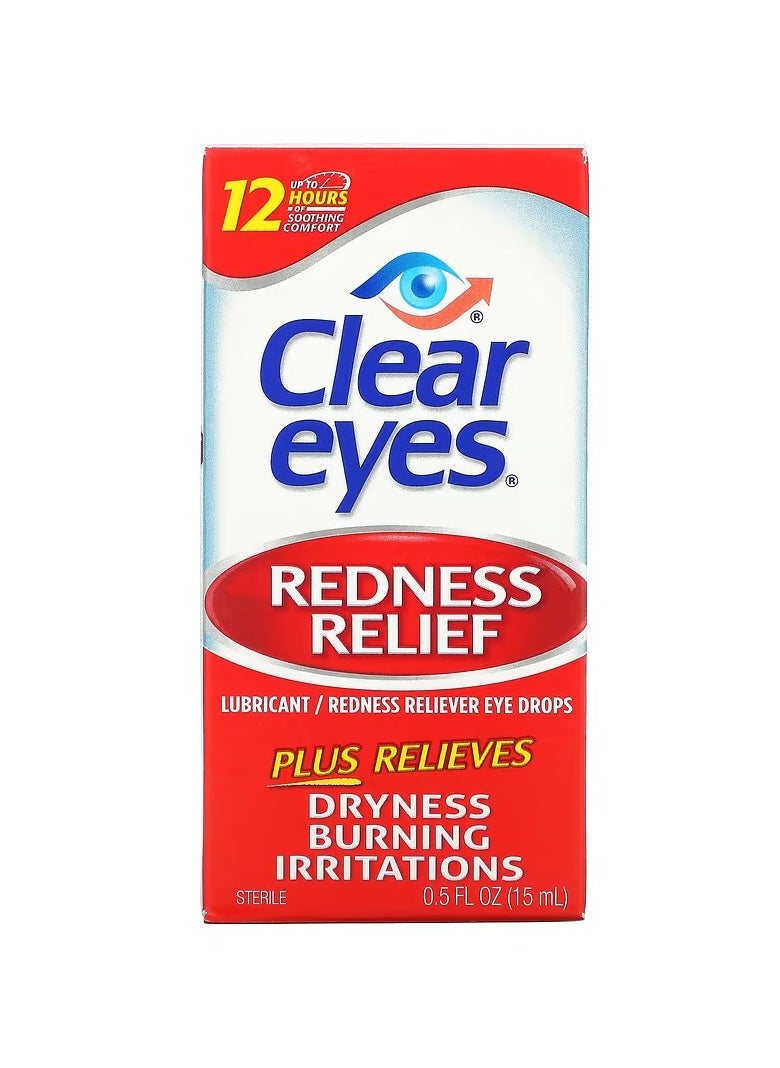 Clear Eyes Clear Eyes Redness Relief Lubricant Eye Drops 0.5 Fl Oz 