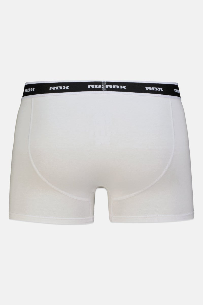 RBX Men 3 Piece Brand Logo Boxer Briefs, Multicolor - Image 3