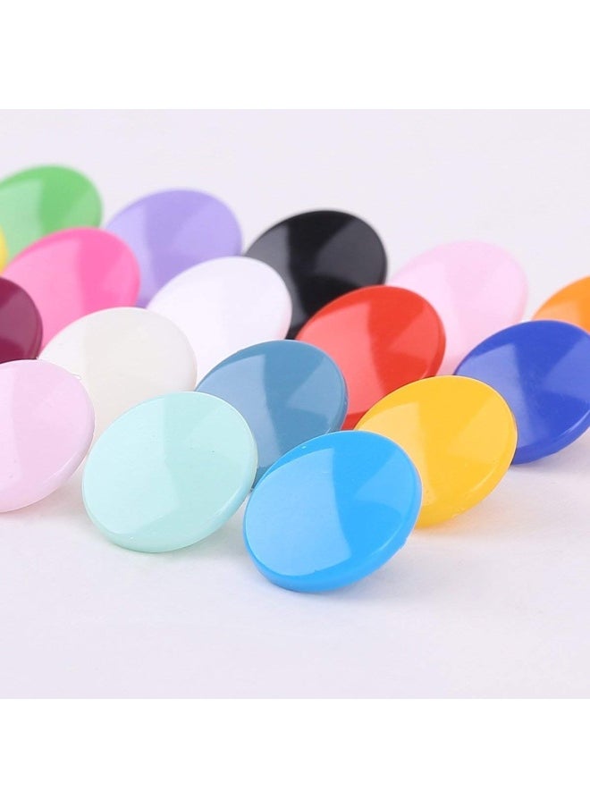 BetterJonny - 200 Kam Size 20 T5 Resin Plastic Snaps Buttons For Clothing Crafts - Image 1
