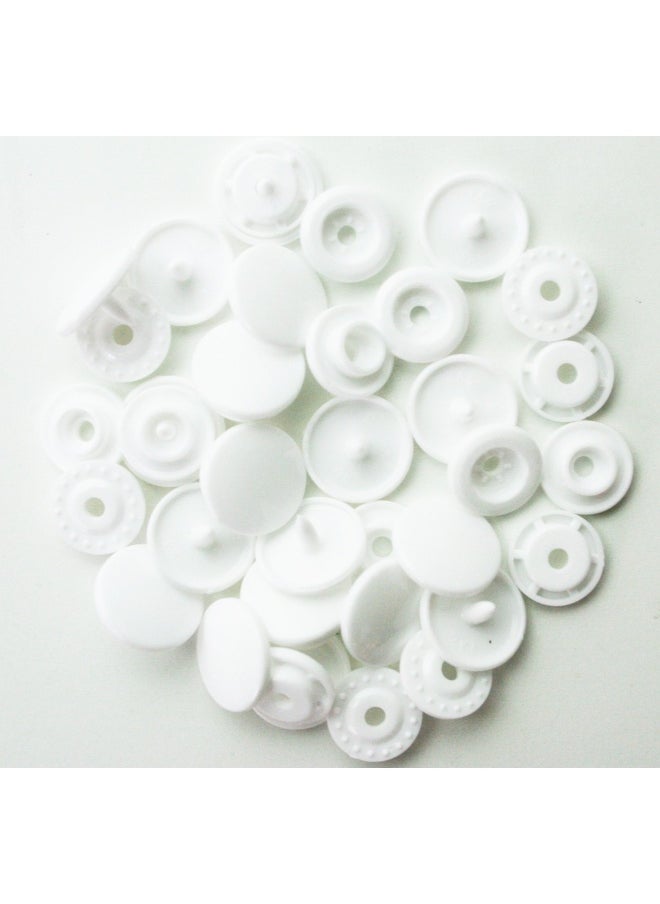 BetterJonny - 200 Kam Size 20 T5 Resin Plastic Snaps Buttons For Clothing Crafts - Image 1