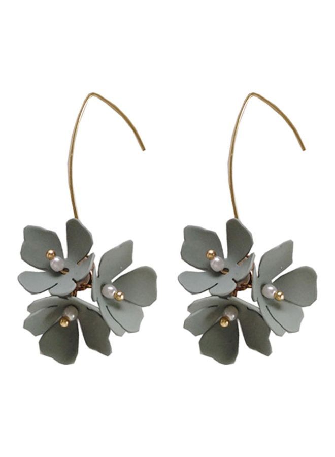NIBEMINENT Flower Pearl Earrings  - Image 1