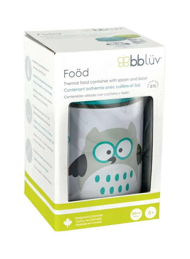 bblÃ¼v - FoÃ¶d - Insulated container with spoon and bowl - Aqua 1 Unit (Pack of 1) - Image 5