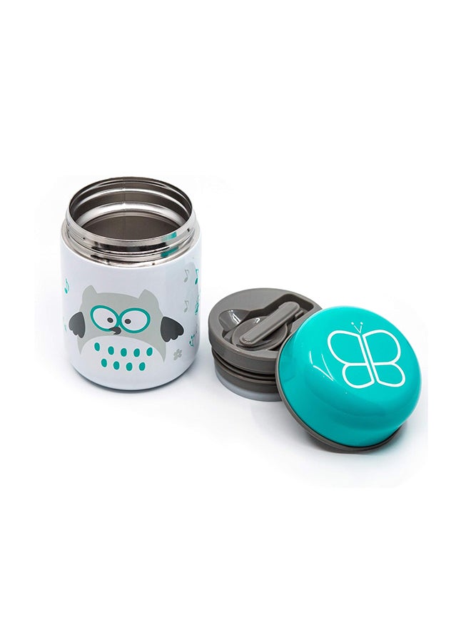 bblÃ¼v - FoÃ¶d - Insulated container with spoon and bowl - Aqua 1 Unit (Pack of 1) - Image 3