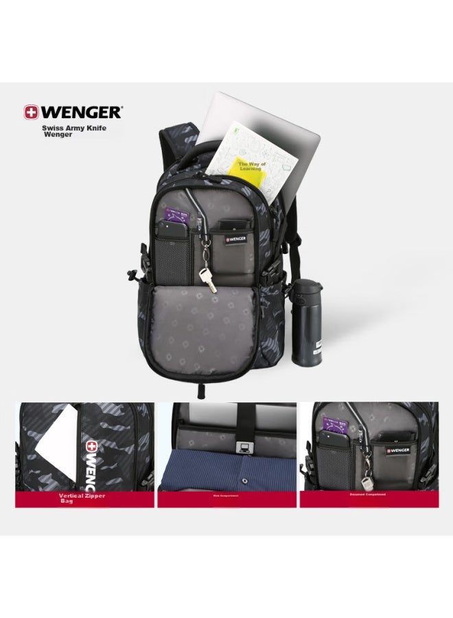 Wenger Swiss Army Knife 15.6-inch Laptop Bag, Business Backpack, Uni Travel Backpack, 7107048 - Image 1