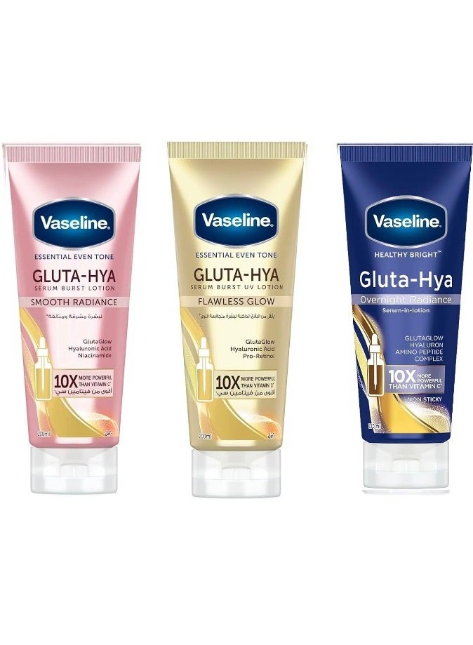 Vaseline Gluta Hya Multi Pack 200ml