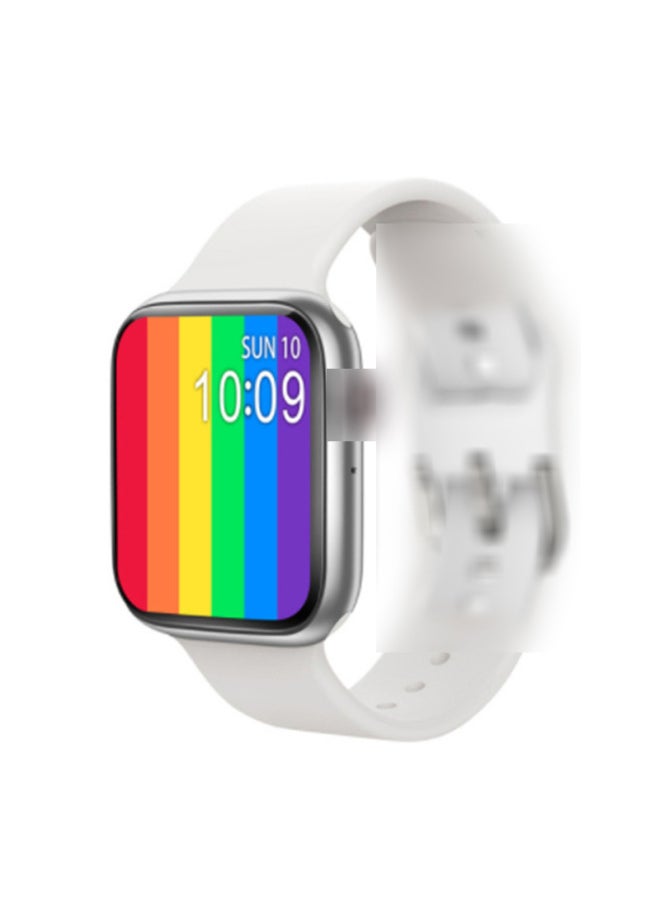 T500 + Plus Smart Watch 1.75 Large Screen Watch6 Call Custom Wallpaper 5 Game Bracelet-Color:Pink