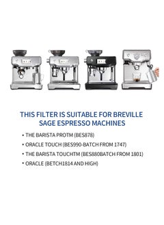 Y&D Replacement Coffee Machine Filter, Water Filter for Breville Claro Swiss, Oracle Barista Touch&Bambino Espresso Machine-Part  - Image 5