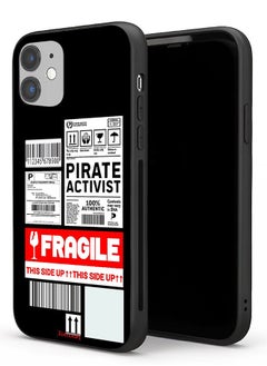 Tolwak Apple iPhone 11 Protective Case Private Activist Fragile Sticker  - Image 1
