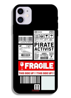 Tolwak Apple iPhone 11 Protective Case Private Activist Fragile Sticker  - Image 2