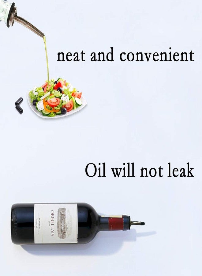 Golf 200Pcs liquor spout covers,Pourers Spouts Covers Dust Rubber Caps for Olive Oil Liquor Bottles (Black) - Image 5