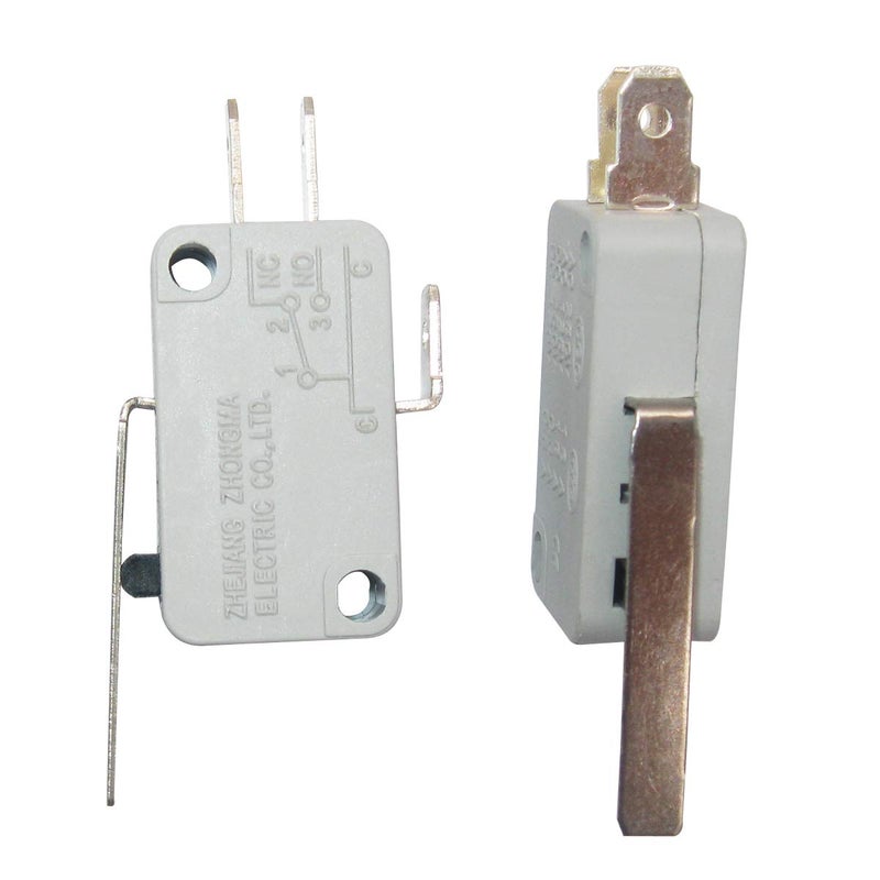 TWTADE / 10pcs V-152-1C25 Hinge Lever Type Miniature Micro Limit Switch SPDT Snap Action Switch Snap Action for Arduino - Image 5