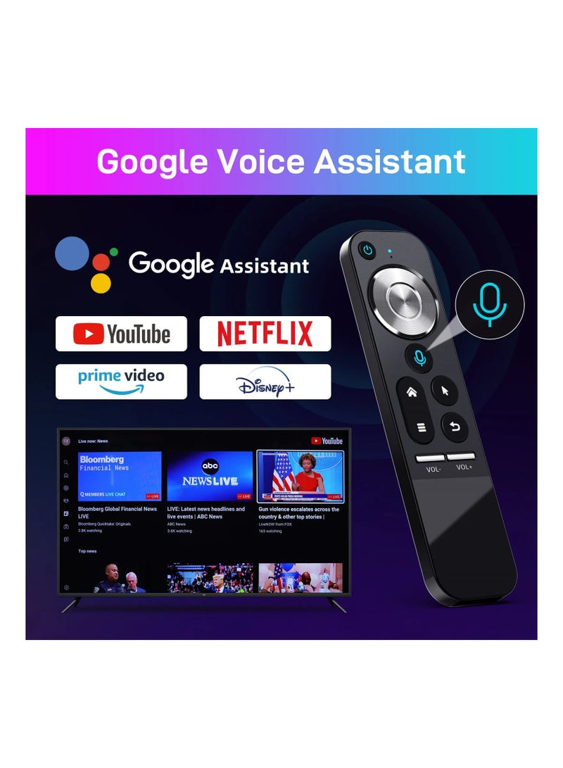 Android TV Stick with Built in Chromecast +Remote control with voice commands- Full 4K + 8K